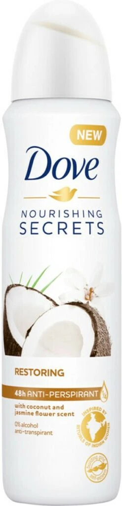 Dove Coco & Jasmine Anti-transpirant Deodorant - 6 X 150 Ml - Voordeelverpakking 18 Dove Coco & Jasmine Anti-transpirant Deodorant - 6 X 150 Ml - Voordeelverpakking -Verzorgingsproducten Verkoop 291x1200