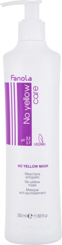 Fanola No Yellow Masker - Haarmasker - 350 Ml -Verzorgingsproducten Verkoop 308x1200 14