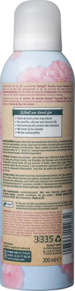 Kneipp Favourite Time - Douche Foam -Verzorgingsproducten Verkoop 309x1200 11