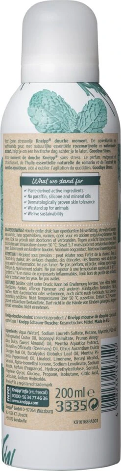 Kneipp Goodbye Stress - Douche Foam -Verzorgingsproducten Verkoop 309x1200 9