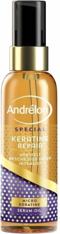 Andrélon Haarolie Keratine Repair Serum-Oil - 75 Ml
