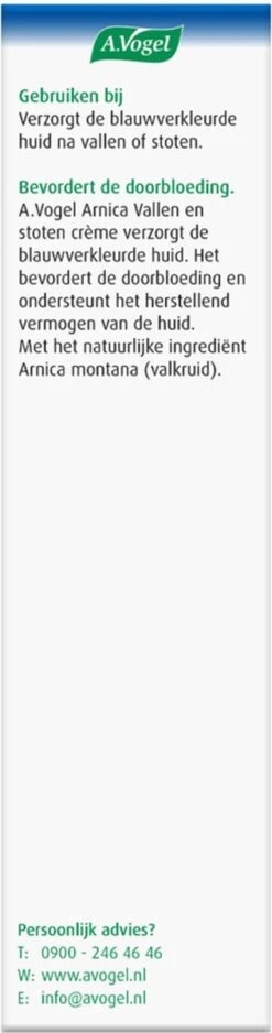 A.Vogel Arnica Vallen En Stoten Crème - Verzorgt De Blauwverkleurde Huid - 30 G 16 A.Vogel Arnica Vallen En Stoten Crème - Verzorgt De Blauwverkleurde Huid - 30 G -Verzorgingsproducten Verkoop 316x1200