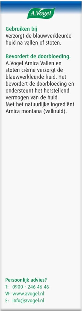 A.Vogel Arnica Vallen En Stoten Crème - Verzorgt De Blauwverkleurde Huid - 30 G 7 A.Vogel Arnica Vallen En Stoten Crème - Verzorgt De Blauwverkleurde Huid - 30 G - Afbeelding 5