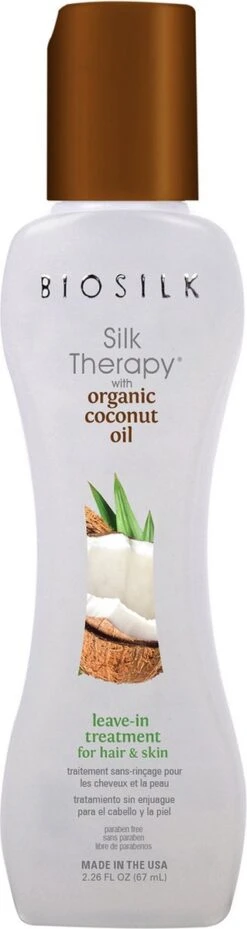 BioSilk Silk Therapy Coconut Oil Leave In Treatment - 67ml -Verzorgingsproducten Verkoop 319x1200 5