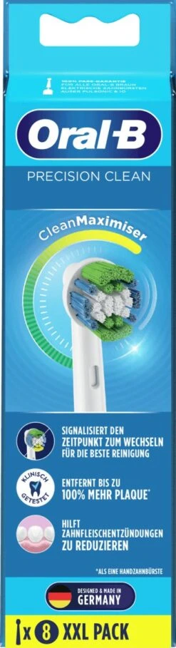 Oral B Oral-B Precision Clean Opzetborstel 8 Stuks - CleanMaximiser 21 Oral B Oral-B Precision Clean Opzetborstel 8 Stuks - CleanMaximiser -Verzorgingsproducten Verkoop 326x1200 6