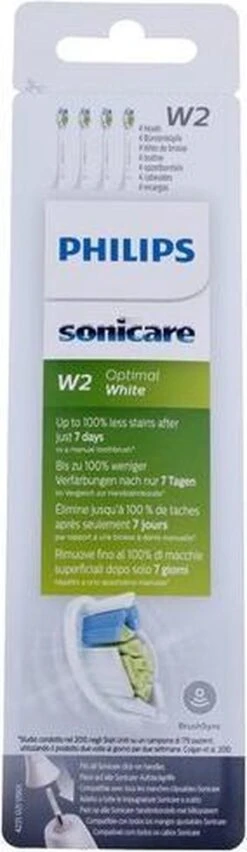 Philips Sonicare W2 Optimal White HX6064/10 - Opzetborstels - 4 Stuks 33 Philips Sonicare W2 Optimal White HX6064/10 - Opzetborstels - 4 Stuks -Verzorgingsproducten Verkoop 348x1200 3