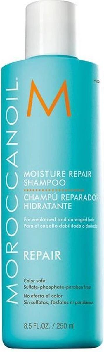 Moroccanoil Moisture Repair Shampoo Unisex - 250 Ml 3 Moroccanoil Moisture Repair Shampoo Unisex - 250 Ml