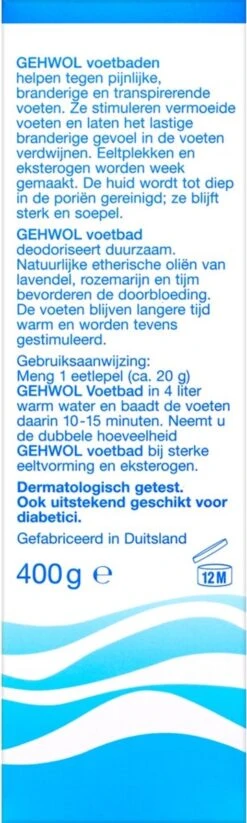 Gehwol Voetbad - Voetenbad - Voetverzorging -Verzorgingsproducten Verkoop 360x1200