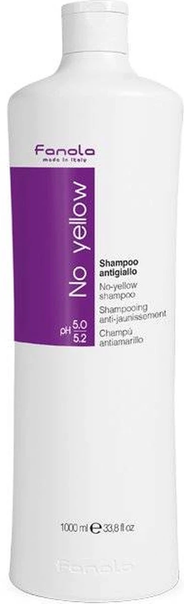 Fanola No Yellow Shampoo - 1000 Ml 7 Fanola No Yellow Shampoo - 1000 Ml - Afbeelding 5