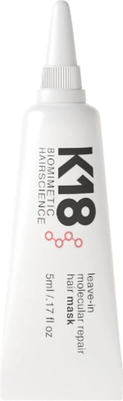K18 - Hair Leave-in Molecular Repair Mask - 5ml 7 K18 - Hair Leave-in Molecular Repair Mask - 5ml -Verzorgingsproducten Verkoop 368x1200 3