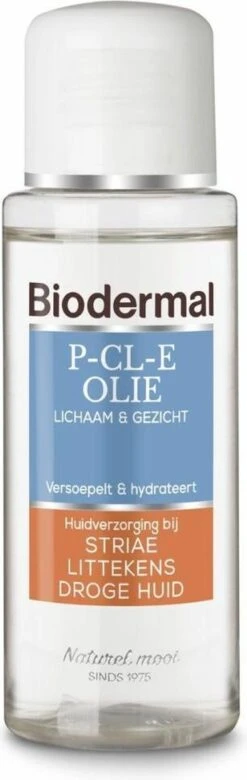 Biodermal P-CL-E Olie - Huidolie - Huidverzorging Voor Striae, Littekens En Droge Huid - Huidolie 75 Ml -Verzorgingsproducten Verkoop 380x1200