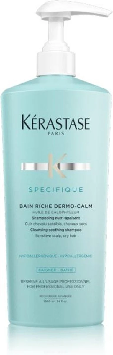 Kérastase Specifique Bain Riche Dermo Calm Shampoo - 1L 3 Kérastase Specifique Bain Riche Dermo Calm Shampoo - 1L