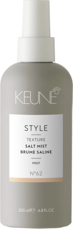 Keune Style Texture Salt Mist - Ndeg62 Spray Hold 6 - Shine 2 - 200 Ml -Verzorgingsproducten Verkoop 383x1200 4