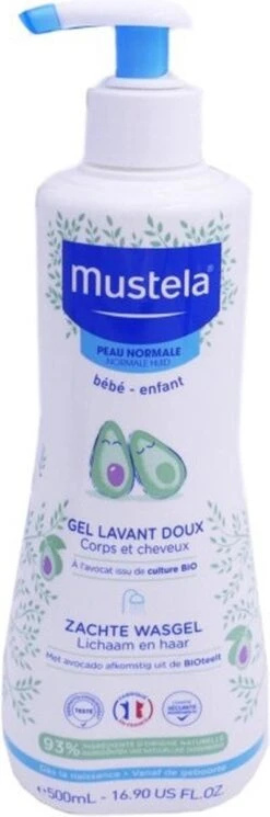 Mustela Baby Shower Gel 500 Ml -Verzorgingsproducten Verkoop 398x1200 1