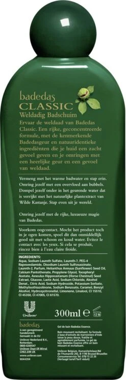 Badedas Classic Badschuim 4 X 300 Ml - Voordeelverpakking -Verzorgingsproducten Verkoop 400x1200 2