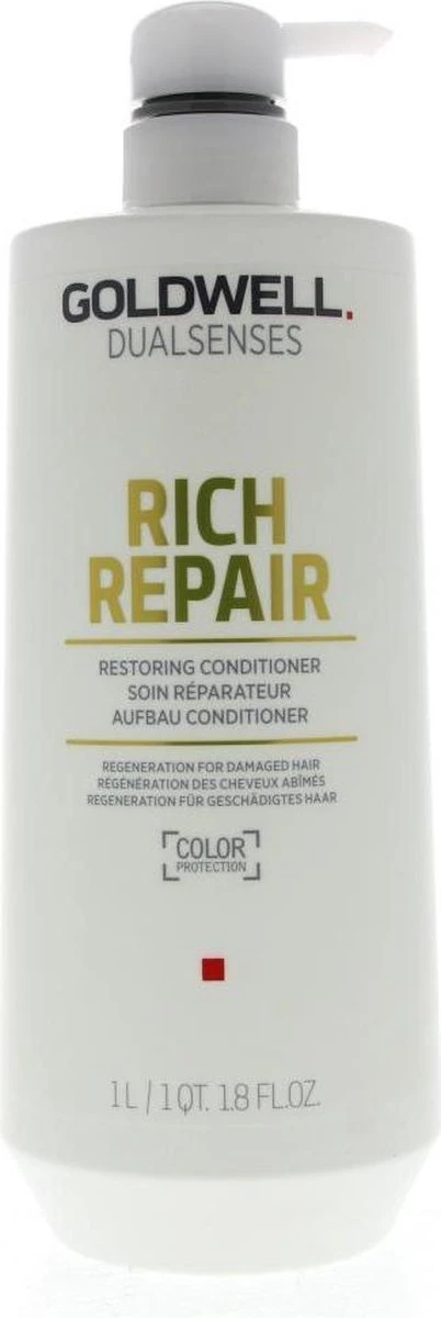 Goldwell - Dualsenses Rich Repair Anti Breakage Conditioner - 1000ml 10 Goldwell - Dualsenses Rich Repair Anti Breakage Conditioner - 1000ml - Afbeelding 8