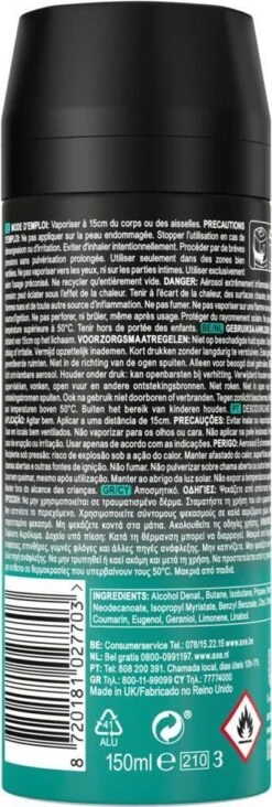 Axe Ice Breaker Bodyspray Deodorant - 6 X 150 Ml - Voordeelverpakking -Verzorgingsproducten Verkoop 405x1200 1