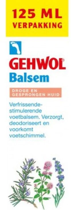 Gehwol Voetbalsem Voor De Droge En Gesprongen Huid - 125ml -Verzorgingsproducten Verkoop 406x1200 2