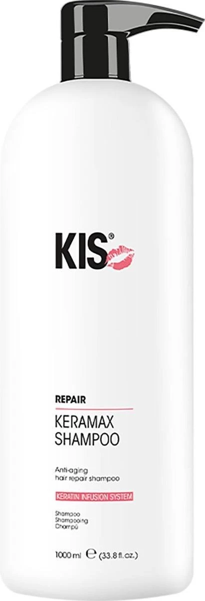 KIS - Kappers KeraMax - 1000 Ml - Shampoo 3 KIS - Kappers KeraMax - 1000 Ml - Shampoo