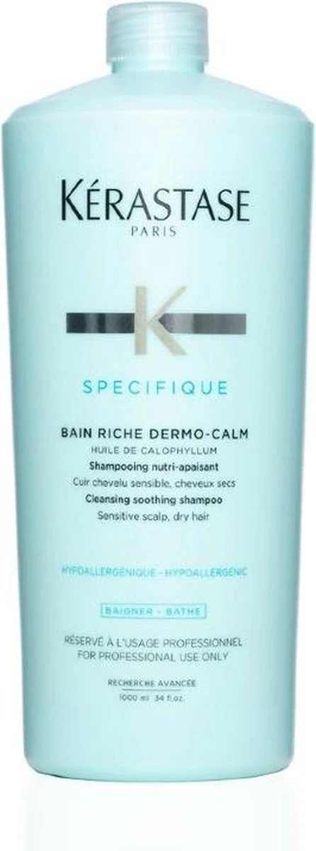 Kérastase Specifique Bain Riche Dermo Calm Shampoo - 1L 5 Kérastase Specifique Bain Riche Dermo Calm Shampoo - 1L - Afbeelding 3