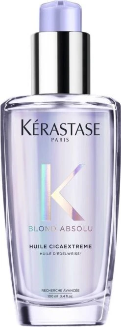 Kérastase Blond Absolu Huile Cicaextreme - Intens Blond-versterkende Olie Voor Poreus En Ontkleurd Haar - 100 Ml