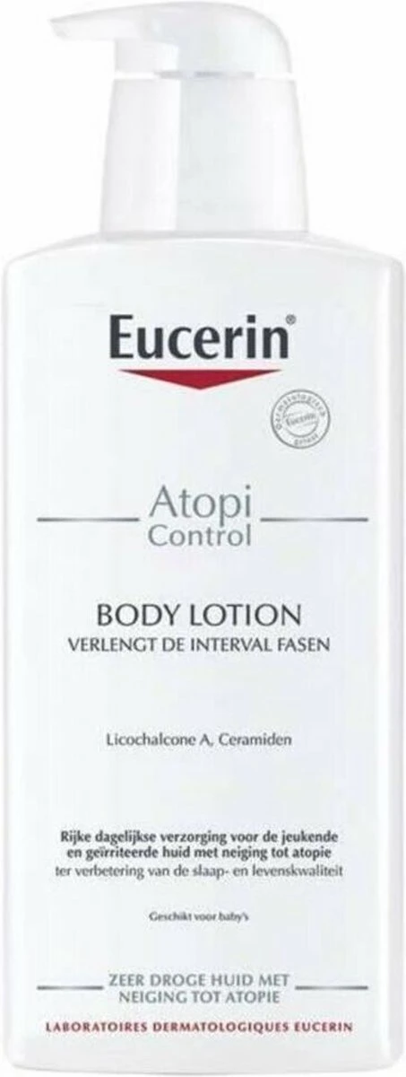 Eucerin AtopiControl Body Care Lotion 12% Omega - Bodylotion - 400 Ml 3 Eucerin AtopiControl Body Care Lotion 12% Omega - Bodylotion - 400 Ml