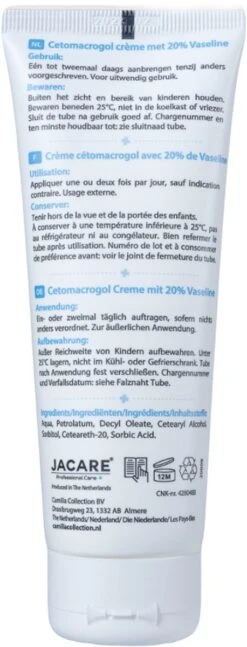Jacare Cetomacrogol Creme 20% Vaseline 100 Gr -Verzorgingsproducten Verkoop 458x1200 1