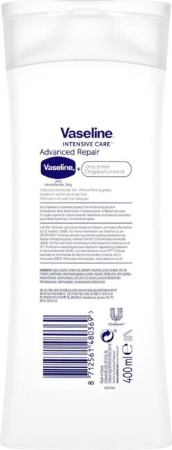 Vaseline® Vaseline Advanced Repair Intensive Care Bodylotion - 400 Ml -Verzorgingsproducten Verkoop 459x1200 7