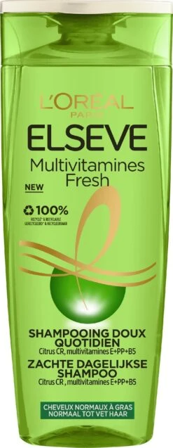 L'Oréal Paris Elsève MultiVitamines Fresh Shampoo - 6 X 250 Ml -Verzorgingsproducten Verkoop 465x1200 8