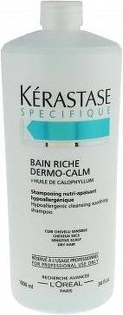 Kérastase Specifique Bain Riche Dermo Calm Shampoo - 1L 11 Kérastase Specifique Bain Riche Dermo Calm Shampoo - 1L - Afbeelding 9