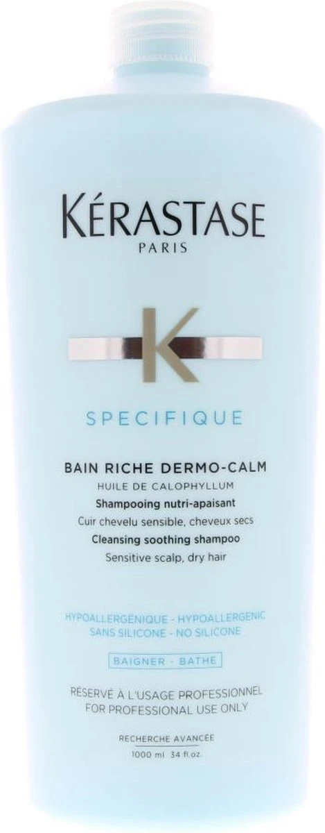 Kérastase Specifique Bain Riche Dermo Calm Shampoo - 1L 8 Kérastase Specifique Bain Riche Dermo Calm Shampoo - 1L - Afbeelding 6