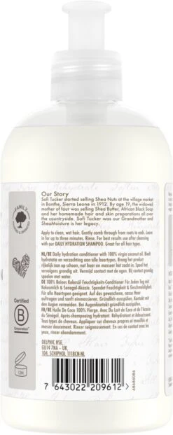 Shea Moisture 100% Virgin Coconut Oil - Conditioner Daily Hydration - 384 Ml -Verzorgingsproducten Verkoop 477x1200 8