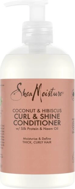 Shea Moisture Coconut & Hibiscus - Conditioner Curl & Shine - 384 Ml