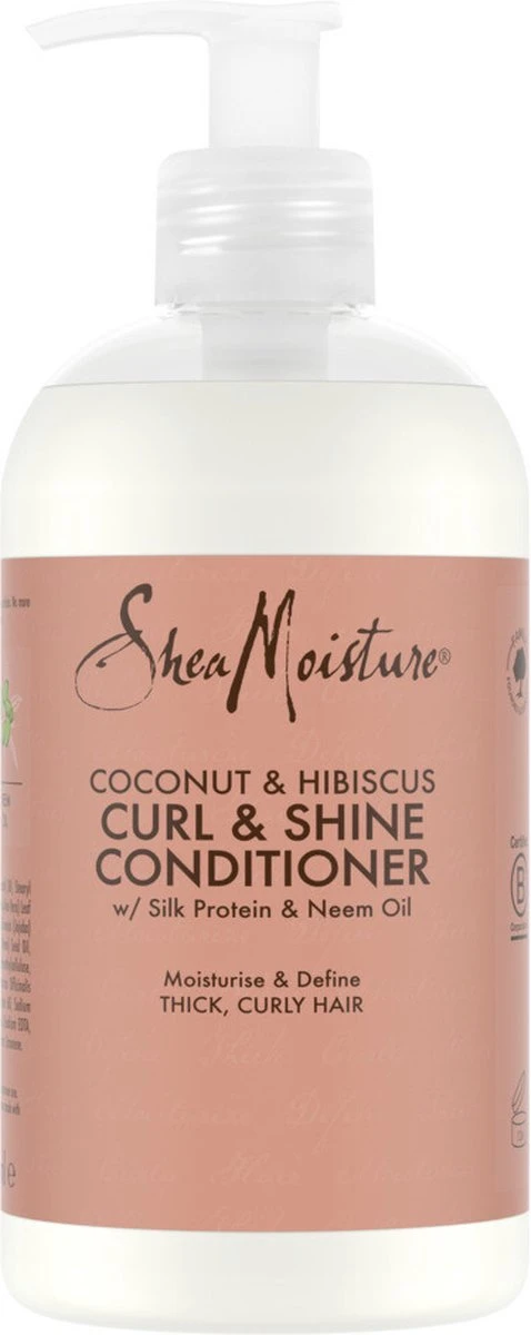 Shea Moisture Coconut & Hibiscus - Conditioner Curl & Shine - 384 Ml 3 Shea Moisture Coconut & Hibiscus - Conditioner Curl & Shine - 384 Ml