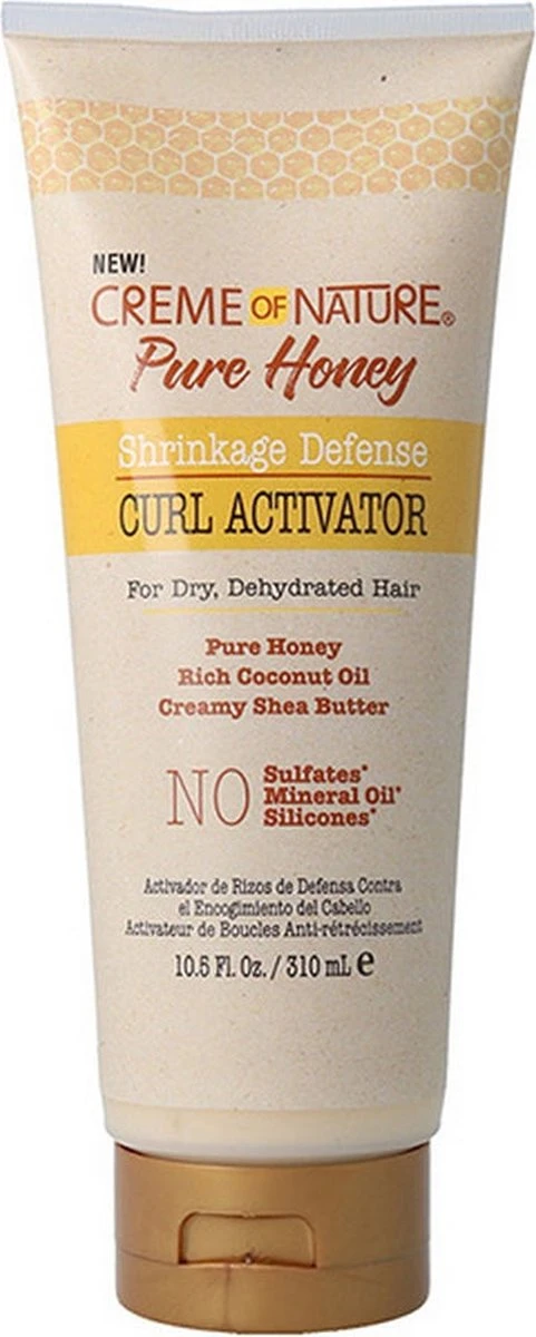 Creme Of Nature Pure Honey Shrinkage Defense Curl Activator 300ml 3 Creme Of Nature Pure Honey Shrinkage Defense Curl Activator 300ml