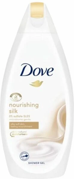 Dove Silk Douchegel - 6 X 500ml - Voordeelverpakking -Verzorgingsproducten Verkoop 497x1200 2