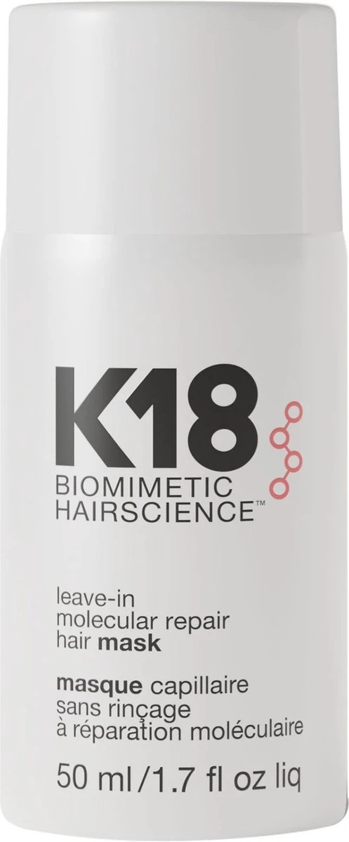 K18 - Hair Leave-in Molecular Repair Mask - 50ml 9 K18 - Hair Leave-in Molecular Repair Mask - 50ml - Afbeelding 7