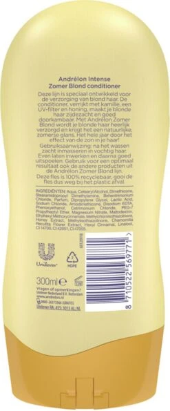Andrélon Intense Zomerblond Conditioner - 6 X 300 Ml - Voordeelverpakking 26 Andrélon Intense Zomerblond Conditioner - 6 X 300 Ml - Voordeelverpakking -Verzorgingsproducten Verkoop 498x1200 1