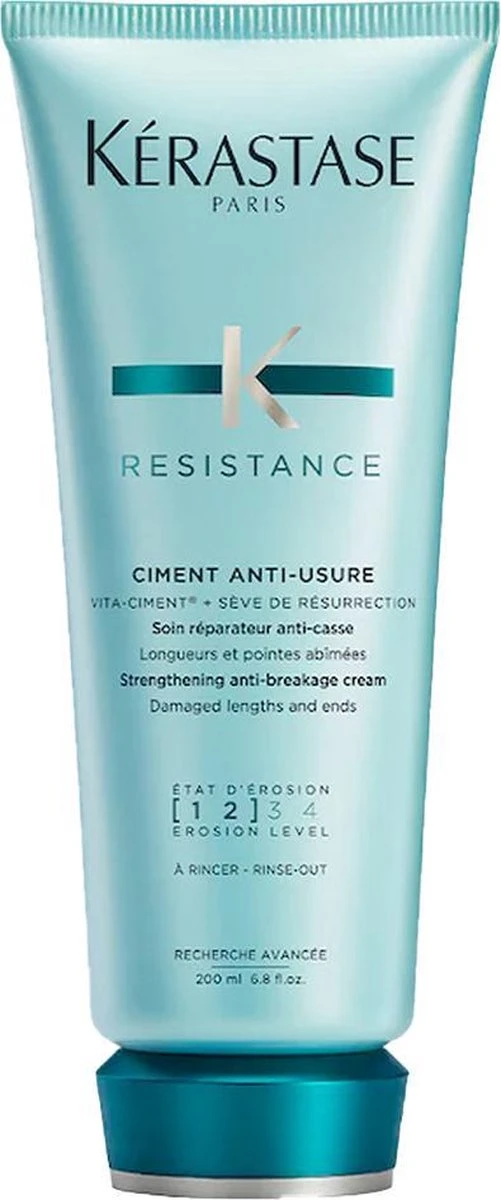Kérastase Résistance Ciment Anti-Usure - Conditioner Voor Beschadigd Haar - 200ml 3 Kérastase Résistance Ciment Anti-Usure - Conditioner Voor Beschadigd Haar - 200ml