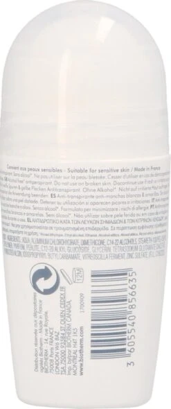 Biotherm Deo Pure Invisible 48h Anti-transpirant Roll-On Deodorant - Deodorant - 75 Ml -Verzorgingsproducten Verkoop 502x1200 5