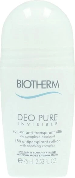 Biotherm Deo Pure Invisible 48h Anti-transpirant Roll-On Deodorant - Deodorant - 75 Ml -Verzorgingsproducten Verkoop 506x1200 3