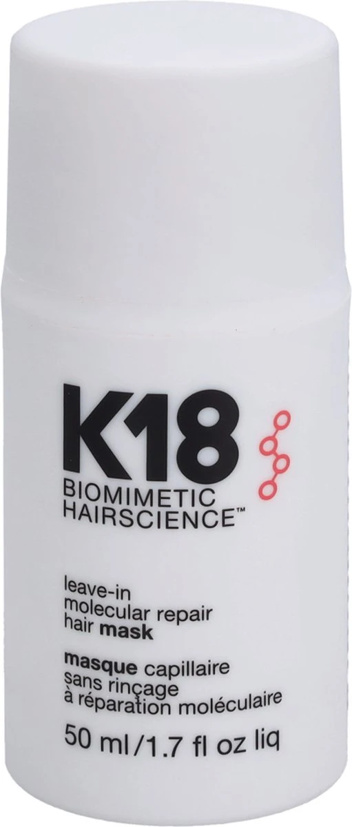 K18 - Hair Leave-in Molecular Repair Mask - 50ml 11 K18 - Hair Leave-in Molecular Repair Mask - 50ml - Afbeelding 9