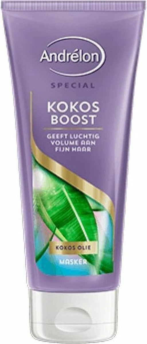 Andrélon Kokos Boost Haarmasker - 1 Minuut WOW Masker - 6 X 180 Ml – Voordeelverpakking 15 Andrélon Kokos Boost Haarmasker - 1 Minuut WOW Masker - 6 X 180 Ml – Voordeelverpakking - Afbeelding 13