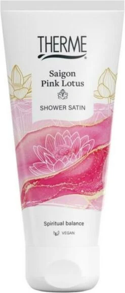 Therme Shower Satin Saigon Pink Lotus 200 Ml -Verzorgingsproducten Verkoop 514x1200 2