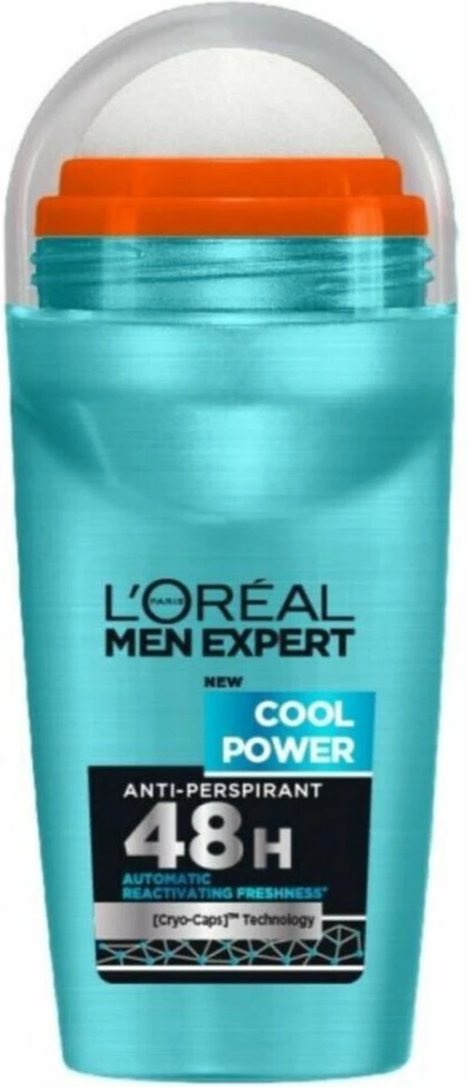 L’Oréal Paris Men Expert Cool Power Deodorant Roller - 6 X 50 Ml 3 L’Oréal Paris Men Expert Cool Power Deodorant Roller - 6 X 50 Ml