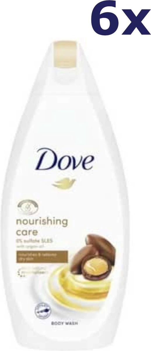 Dove Nourishing Care Douchegel - Triple Moisture Serum - 6 X 450 Ml 10 Dove Nourishing Care Douchegel - Triple Moisture Serum - 6 X 450 Ml - Afbeelding 8