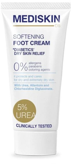 Mediskin Softening Foot Cream - Voetencreme - Voor (Extreem) Droge Voeten - Vermindert Huidirritaties/Roodheid/Jeuk - Rijk Aan Ureum -Verzorgingsproducten Verkoop 526x1200