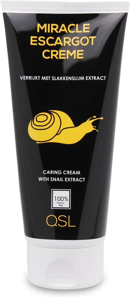 QSL | Miracle Escargot Crème - Slakkencrème - Slakkenslijmcrème - 200ml 3 QSL | Miracle Escargot Crème - Slakkencrème - Slakkenslijmcrème - 200ml