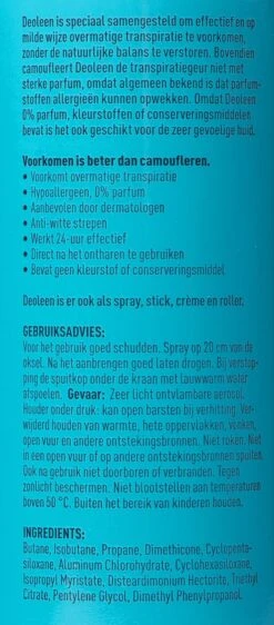 Deoleen Anti-transpirant - Aerosol Regular - Deodorant - 150 Ml 6 Pack -Verzorgingsproducten Verkoop 527x1200 2