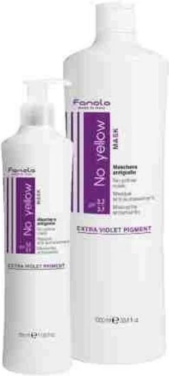Fanola No Yellow Mask Cuidado Kur Haarmasker - 1000 Ml -Verzorgingsproducten Verkoop 541x1200 2